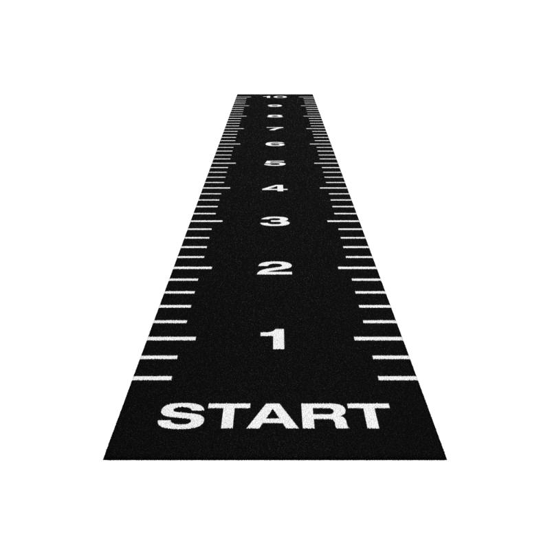 Sprinttrack Advance 10x1,33 meter Black
